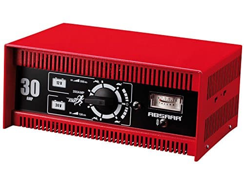 Absaar Professional Battery Charger 30AMP 12V / 24V N/E AmpM SH250 250Amp Jump Starter with 2 Years Warranty