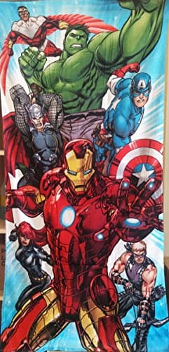 Beach Towel Disney DC Comics Warner Bros Nick (Cotton, Avengers)