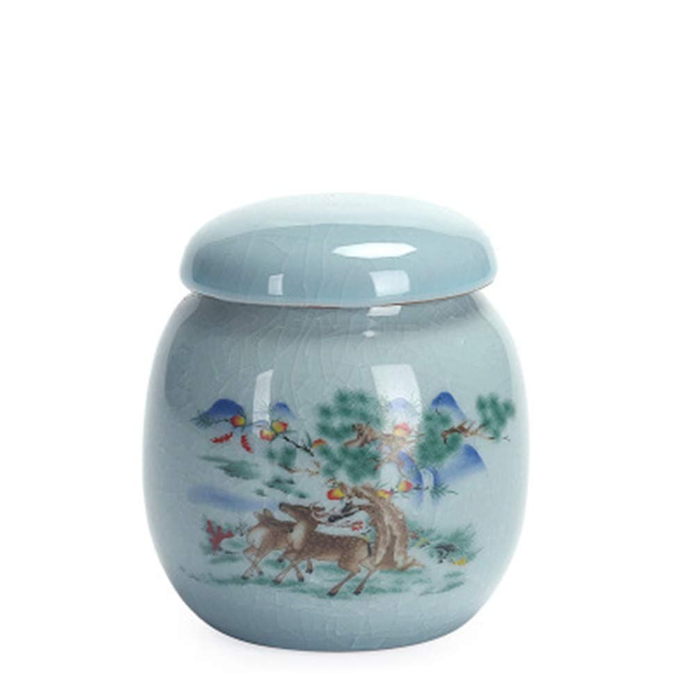 TLZD ceramic storage jars are used to store candy, biscuits, nuts, cereals, coffee, seasonings, etc. Ceramic jars can also be used for home decoration and kitchen decoration.