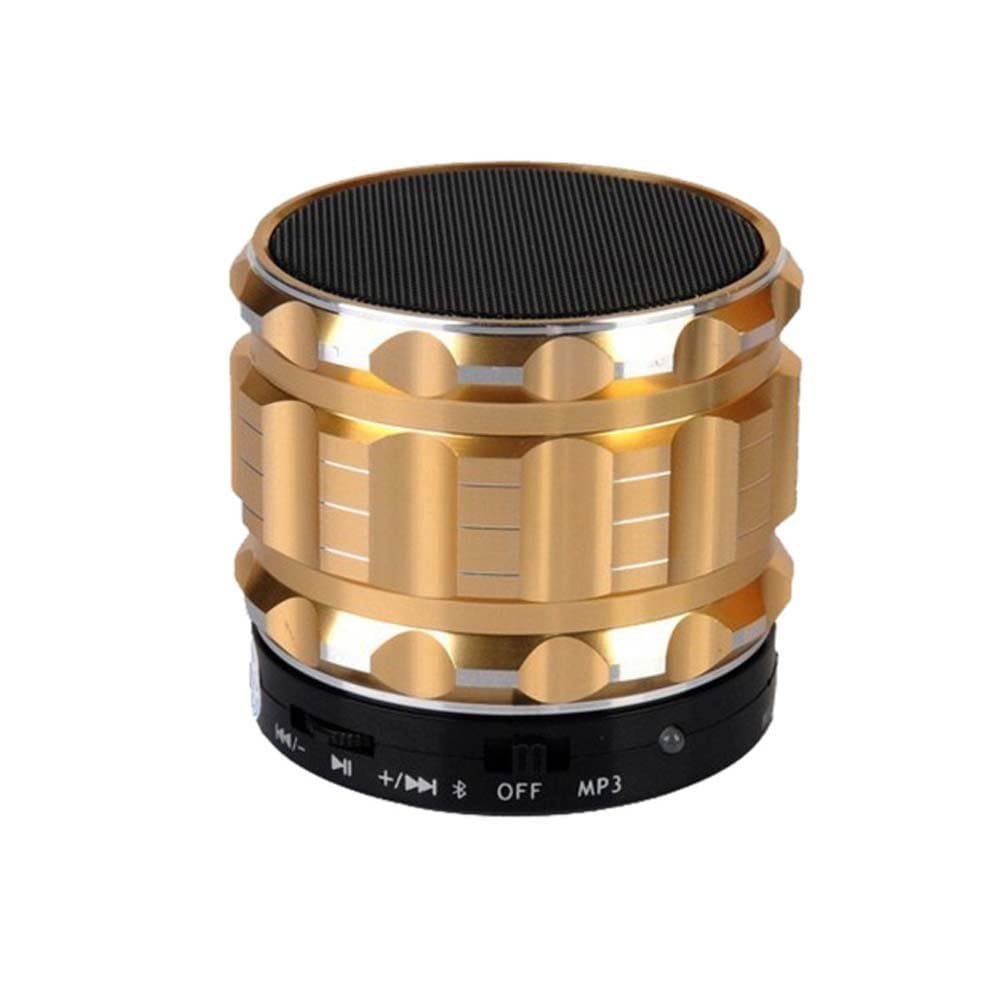 New 2015 Portable Mini portable Bluetooth speaker subwoofer Wireless Speakers support SD Card for all Bluetooth Devices and mp3 player Gold