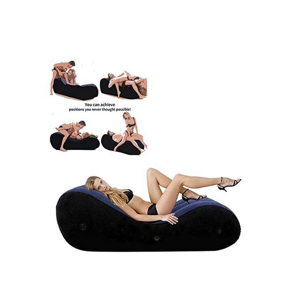 Yunmiemei Inflatable Multifunctional Sofa - Portable Cushion Support Pillow Body Pillow Inflatable Furniture Lounger for Couples Position