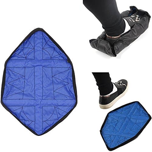 Shoe covers, Step sock Reusable Shoe Cover One Step Hand Free Sock Shoe Cover Durable Portable Automatic Shoe Covers (1 Pair)