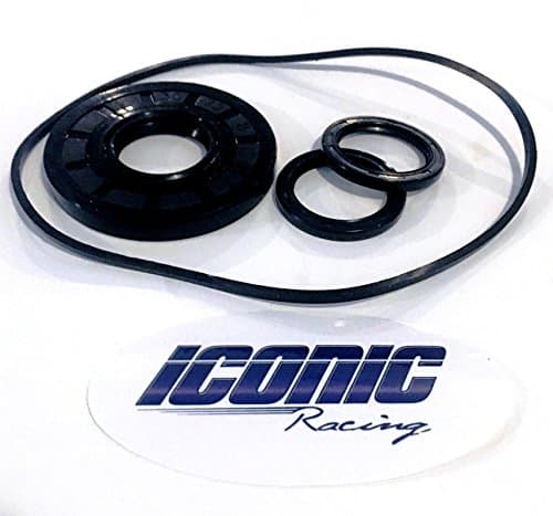 Iconic Racing Front Gear Case Differential Seal Kit with Oring Compatible with 11-16 Polaris Ranger 570 900 1000