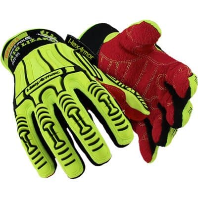 Hexarmor 2025 Gloves Rig Lizard Heavy Duty, Level 4, Small (3 Pair)