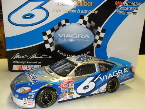Mark Martin Viagra 2004 Taurus #6 Team Caliber 1:24 Die-Cast Stock Car Limited Run