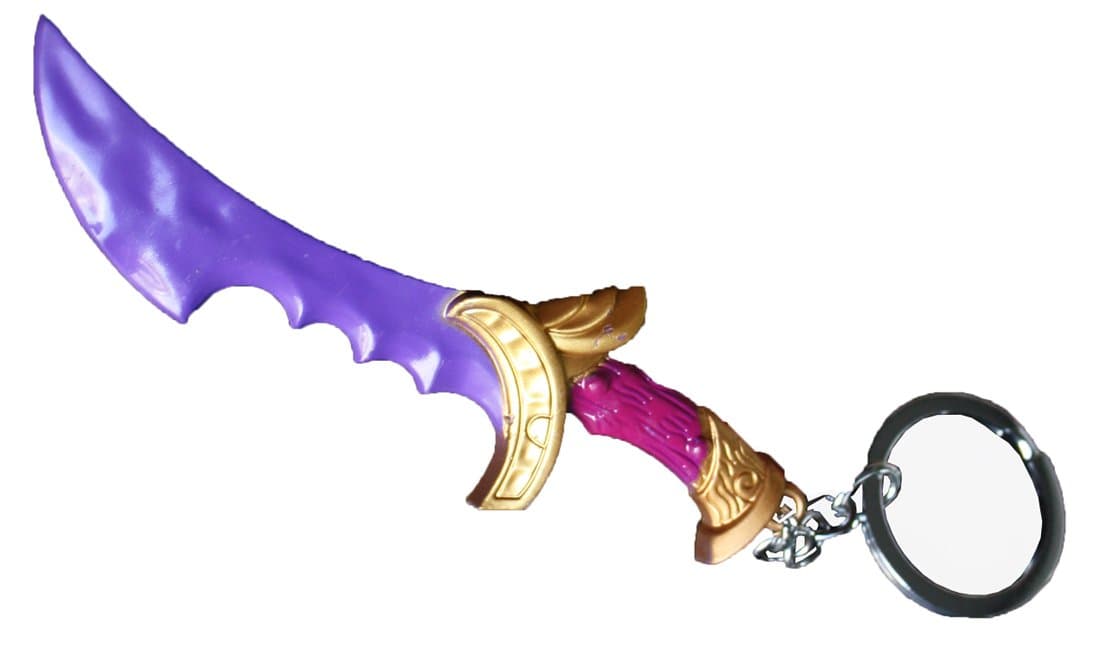 pidak Keyring purple purple