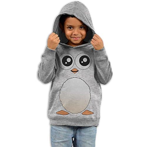 QG99lknbg Childrens Unisex Cute Penguin Pullover Tops
