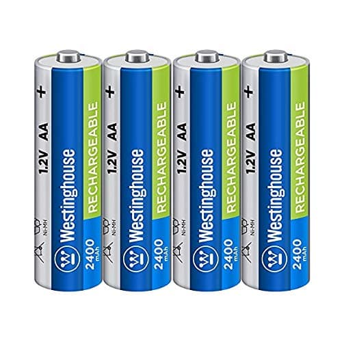 Westinghouse Pre Charged Always Ready AA 1.2 volt 2400mAh Ni-Mh Rechargeable Battery ( 4 Count)