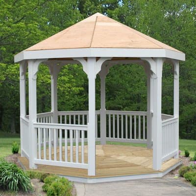 Creekvine Designs 10' Vinyl Gazebo