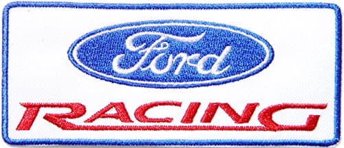 FORD RACING Logo Sign Car Patch Sew Iron on Applique Embroidered T shirt Jacket Costume BY SURAPAN