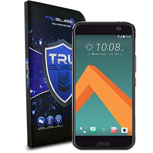 TRUGLASS HTC 10 Screen Protector, 0.3mm Tempered Glass Screen Protectors for HTC 10 - Retail Packaging
