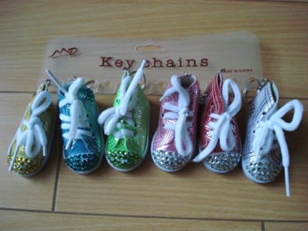Fashion Shoe Key Chain (one piece)