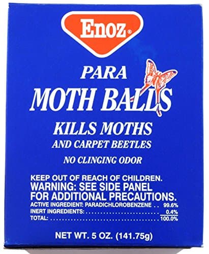 Enoz Para Moth Balls Repellent Closet Clothes Protector 5oz
