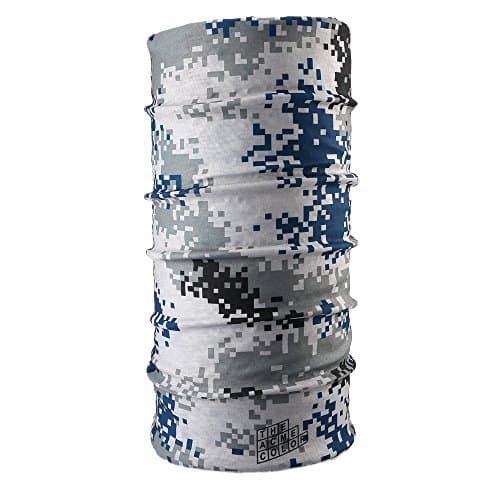 16-in-1 Neck Gaiter [Camo] - Versatile UV Sun Protection - Military Headwear, Headband, Bandana, Balaclava, Helmet Liner for Hunting Fishing Camping Hiking Motorcycle (Military Camo)