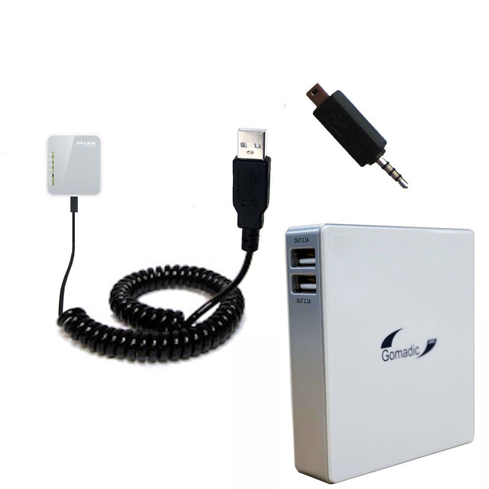 Gomadic High Capacity Rechargeable External Battery Pack Suitable for The TP-Link TL-MR3020
