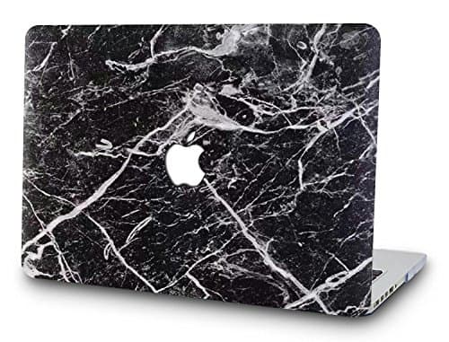 SAYAke MacBook 12 Inch Hard Case Cover with Retina Display Plastic Protective Hard Case for MacBook 12 Inch(Model:A1534/1931)(Black Marble)