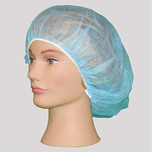 Protect U Guard Bouffant Cap - Blue - Carton of 1000