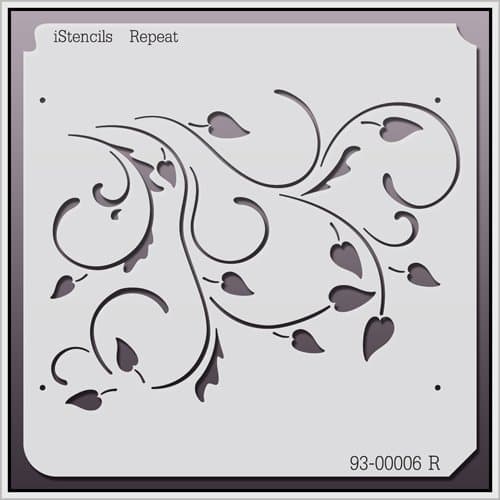 iStencils Repeat Wall Stencil 93-00006 R 5 X 5”