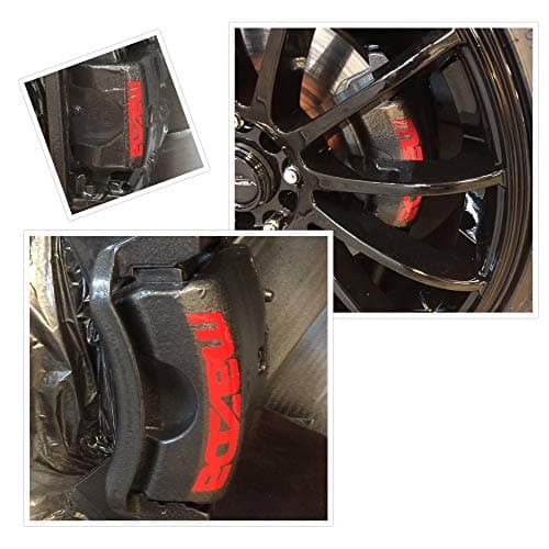 8 pc Set Mazda 3 6 Cx5 Rx8 Miata Brake Caliper Vinyl Sticker Decal Logo Graphics