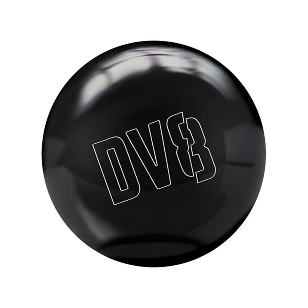 DV8 Just Black Bowling Ball with Free Shoulder Sack