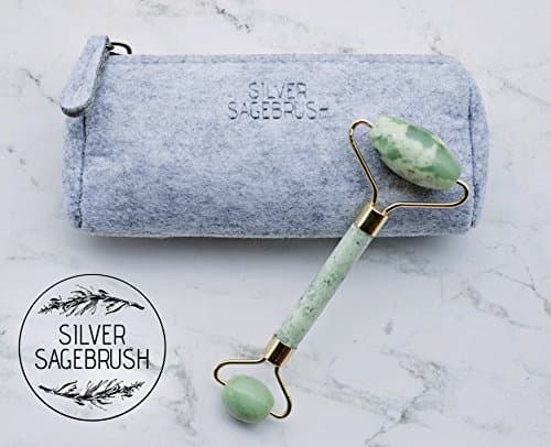 Jade Roller | Anti Aging Tool | Face Massager | Migraine Relief | Our Unique Customization Guarantees Our Rollers Won't Squeak!