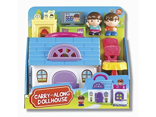 Keenway Carry Along Doll House Play Set