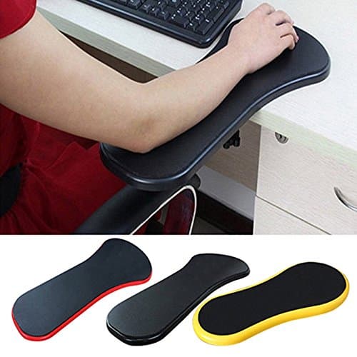 Hands Arm Support Bracket Pallet Rack Console Wrist Rest Computer Mouse Pad Wrist Pad Chair Desk Attachment Random Color