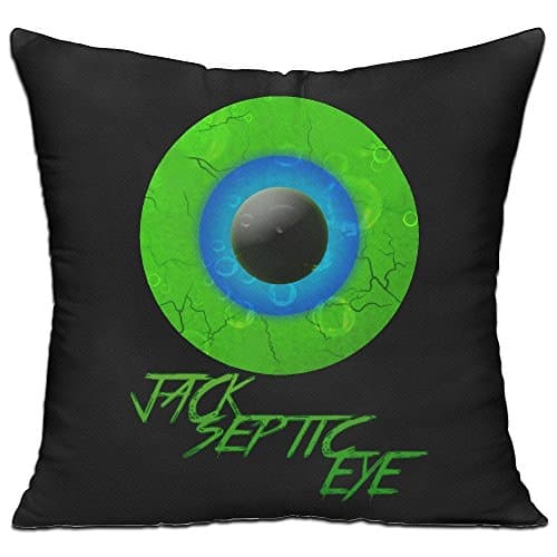 Frestyle Jack Septic Eye Throw Pillow Case With Inner 18" X 18"