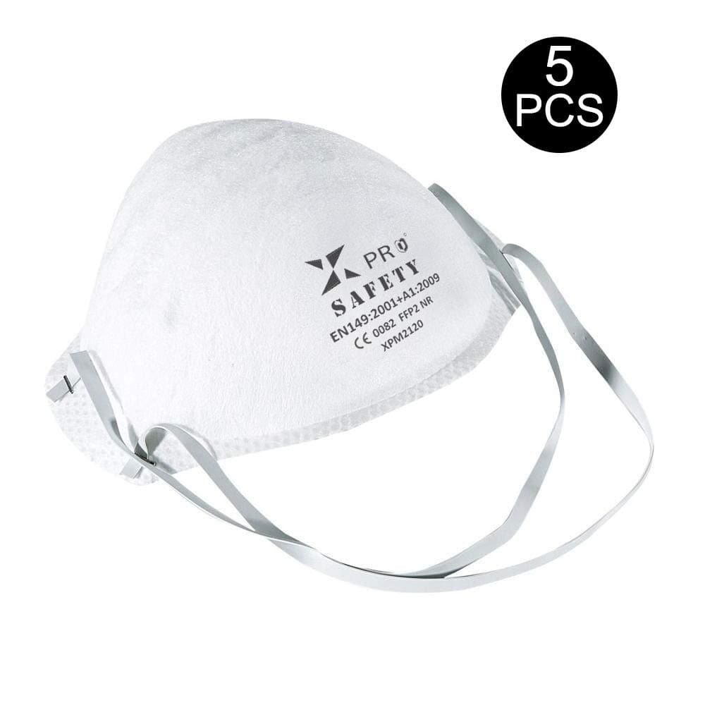 5PCS KN95 Ma-sk, 6 Layer Disposable Face Ma-sks Filter 95% PM2.5 Activated Carbon Filter Mouth Ma-sk