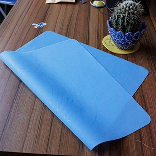 Baking Mats Silicone Rolling Cut Sheet Sugar Craft Fondant Cake Clay Pad Pastry Dough Mat