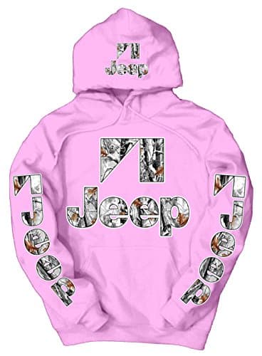 Jeep Snow Camo Logo Hoodie