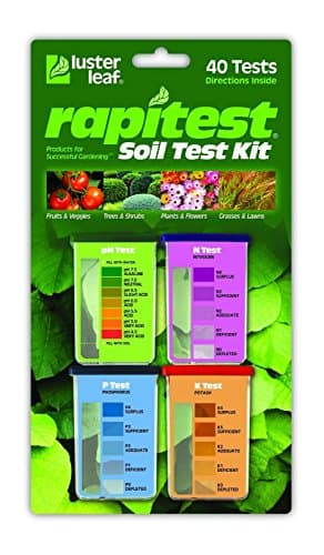 LUSTER LEAF 1601 RAPITEST Soil Lawn Garden Farm PH NPK Tester Test Testing Kit