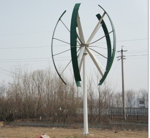 10 KW Vertical Axis Wind Turbine with 12M Tower