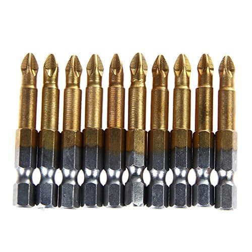 Screwdriver Bits 10 X Anti Slip Electric 50mm Ph2 Head Driver Bit Professional-grade Power Tool Accessory