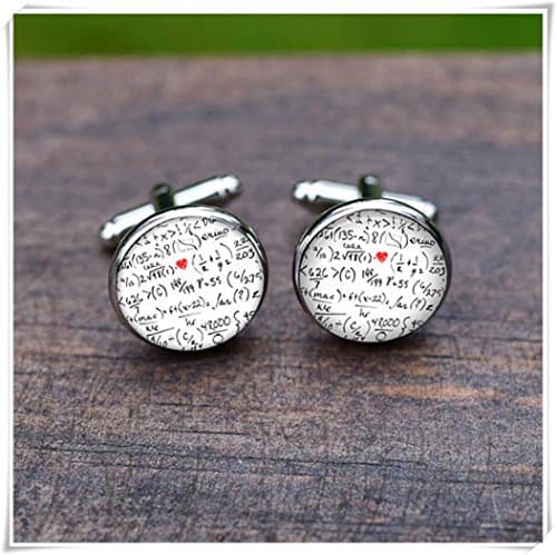 Math Cufflinks Mathematical Symbol Cuff Links Math Lovers