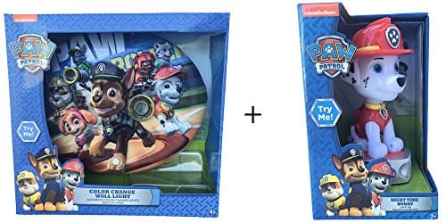 Paw Patrol Night Time Buddy Night Light - Gift Set (Batteries Included)