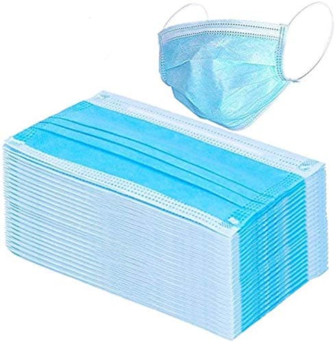 100 Pack Disposable 3 Layer Ply Surgical Mask
