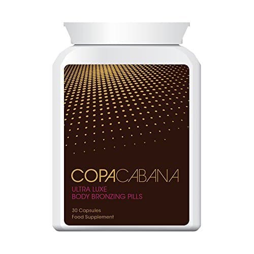 Copacabana Ultra Luxe Body Bronzing Pills TABLETS DEEP DARK BROWN GOLDEN TAN GUARANTEED by Copacabana
