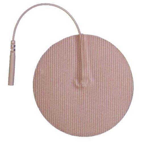 OTC Patients Choice Silver 2 Round Tan Tricot Electrodes 4/package by Balego USA