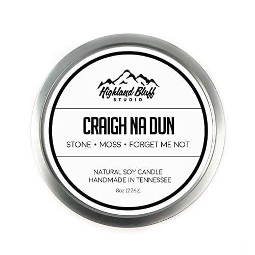 Highland Bluff Studio Craigh Na Dun Scented Tin Candle