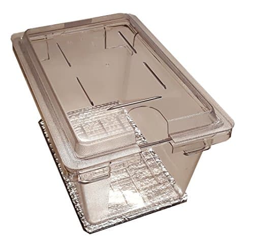 Perfect-Sousvide Clear 4.75 Gal. Pan and Precision Cut Lid for Sous Vide Immersion Circulator (ChefSteps Joule)