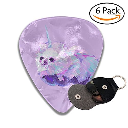 Yenba Magic Unicon Thin Jazz Medium Guitar Picks Boys 6 Packs Assorted Guitar