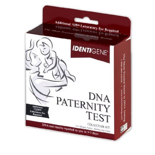 Identigene DNA Paternity Test 1 Kit (Pack of 2) by Identigene