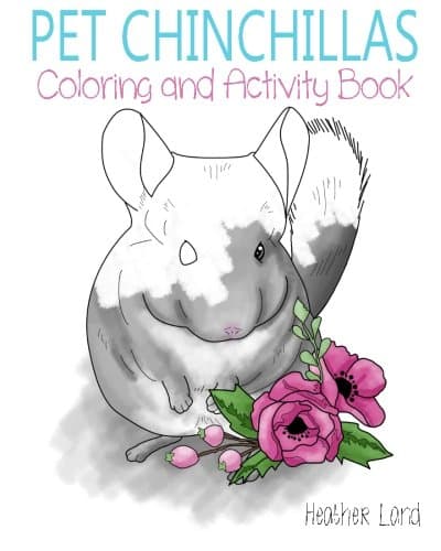 Pet Chinchillas: Coloring and Activity Book