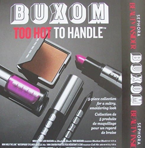 Buxom Sephora Too Hot to Handle Gift Set Kit 5 Piece: Mascara, Blush, by Buxom Sephora