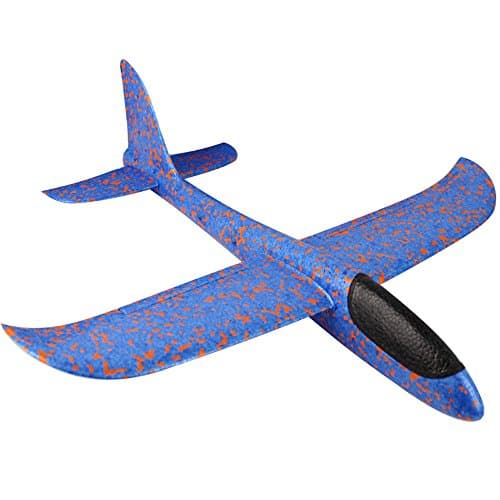 Osye EPP Foam Hand Throw Launch Glider Air Plane Kids Friendly Water Toy, 18inch