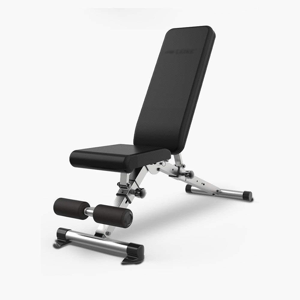 SLRMKK Weight Bench, Adjustable Folding Multi-function Supine Board Professional Fitness Equipment Dumbbell Bench Family Exercise Fitness workout bench