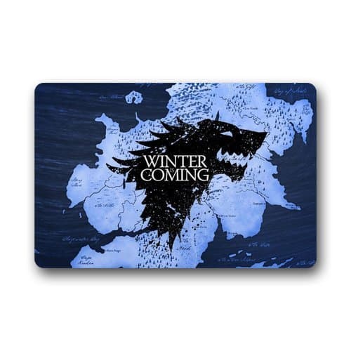 Custom Game of Thrones Pattern Custom Doormat Doormat Indoor/Outdoor Floor Mat Door Mat 18 by 30-inch