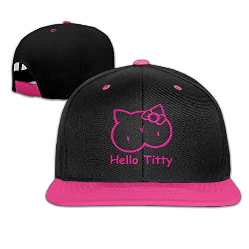 Funny Owl Hello Titty Hip-Hop Hat Baseball Cap Apparel