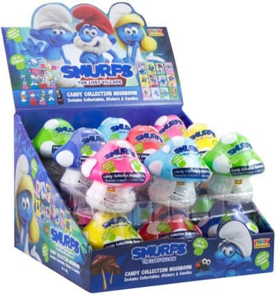 Smurfs Collection Mushroom 10g x 18